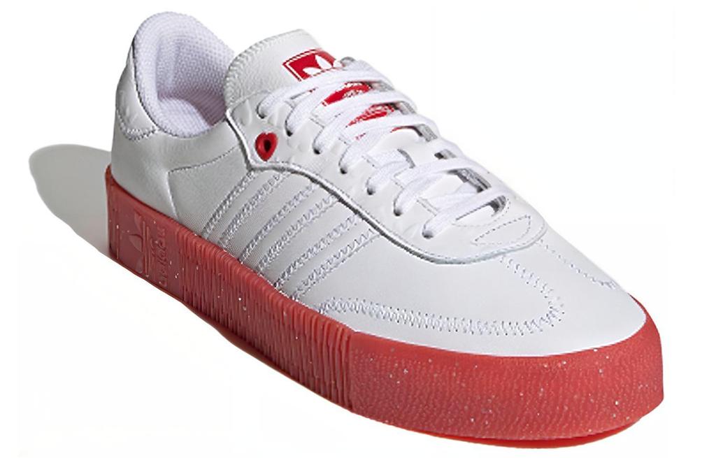 Sambarose Wmns Adidas Originals 'White Scarlet' Женская FZ1831
