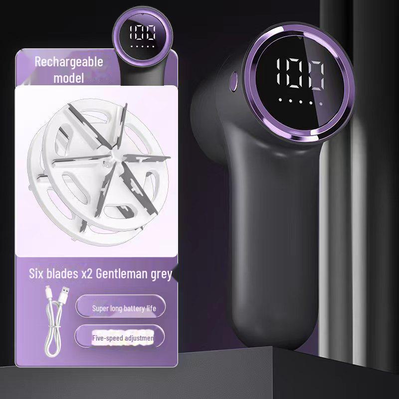 Digital Clothes Lint Remover with Display - Household Lint & Hair Shaver.