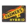 Фермерская вывеска FARMERS HYBRID Жестяная вывеска Ферма Деревня Фермерский дом Декор Подарки фермеру