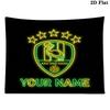 Custom Name ADO Den Haag2 Printed Tapestry – Wall Hanging for Bedrooms, Dorms, and Home Decor