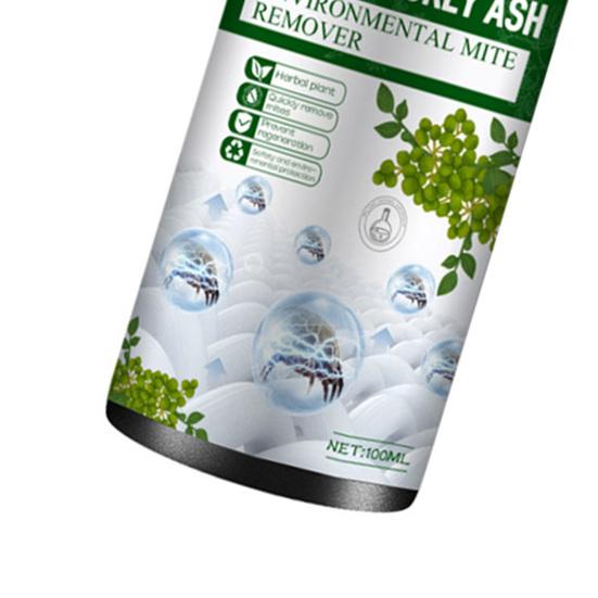 100 г насадка дизайн пылевой клещ убийца безвредный практичный зеленый колючий зола удаляющий спрей