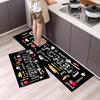 Kitchen Floor Bathroom Mat Anti-slip Laundry Room Mat Bedroom Carpet Living Room Floor Mat