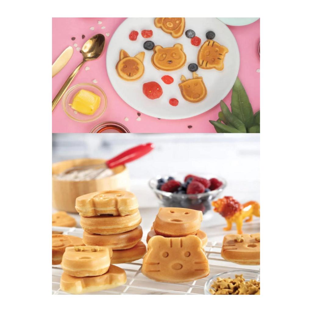 Ksm-2405k Electric Waffle Maker Children's Portable Kitchen Mini Waffle Grill
