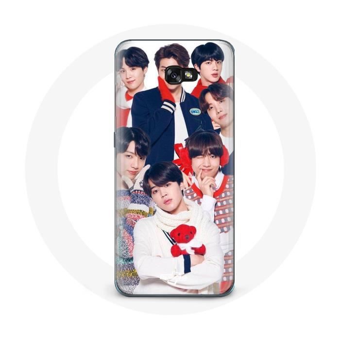 Coque pour Samsung Galaxy A5 BTS Affiche Memebers Cadeau de Noël 2023