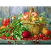 Diamond Painting Embroidery Full Display Fruit Raspberry Flower Fruit Rhinestone Cross Stitch