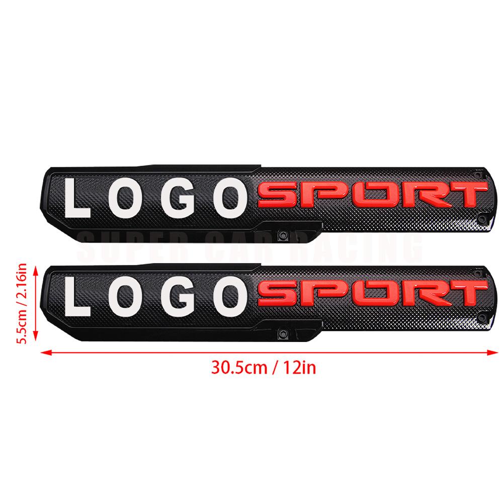 Автомобильные ABS модифицированные внешние аксессуары TRD Спортивная эмблема багажника наклейка 1 шт. авто боковое крыло передний декор значок наклейка для TACOMA