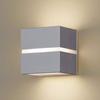 Porch Door Light Directly Mounted On the Wall Light Bulb Type 40 Silver Metallic LGW80361LE1 Light/Back Color/Diffused/Rainproof