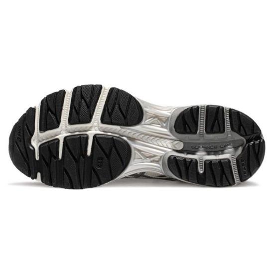 Asics Кроссовки для тренировок и бега Gel-Flux 4 Fashion Sports Fabric Синтетическая кожа Амортизация Низкие кроссовки Женские Сникеры Белый Серый 1012B464-101