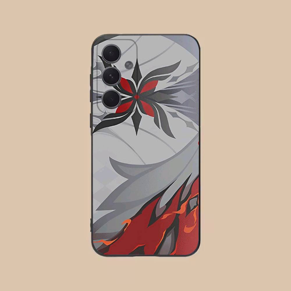 G-Genshin Impact A-Arlecchino Phone Case For Samsung S25,24,21,22,23,20,S30,Ultra,Plus, Fe,5G Silicone Cover