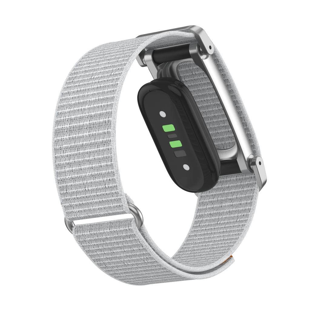 Нейлоновый ремешок Металлический защитный чехол Для Google Fitbit Air Ультратонкий Легкий как перышко Дышащий Быстросъемный Запасной ремешок на запястье