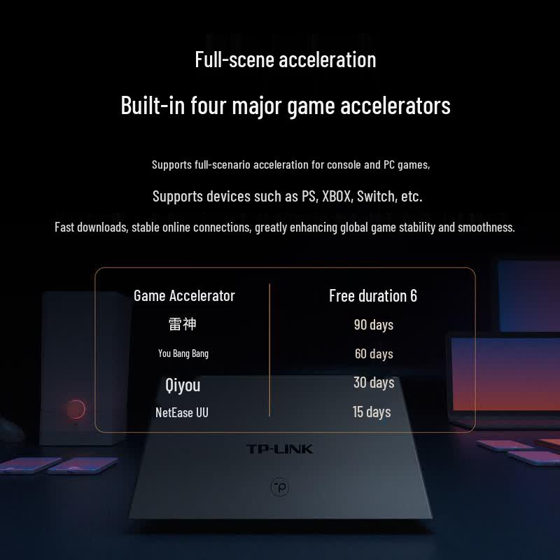 TP-LINK BE6400 Wi-Fi 7 Gigabit Dual-Band Router (CN version)