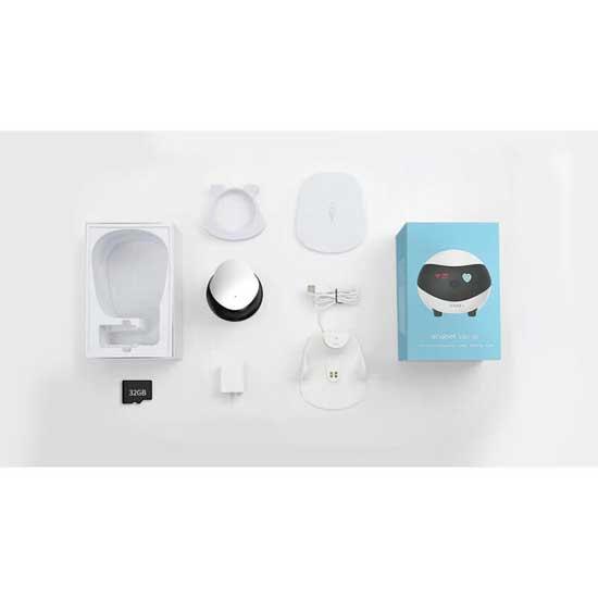 Enabot EBO SE Home surveillance robot 1080p Black and White