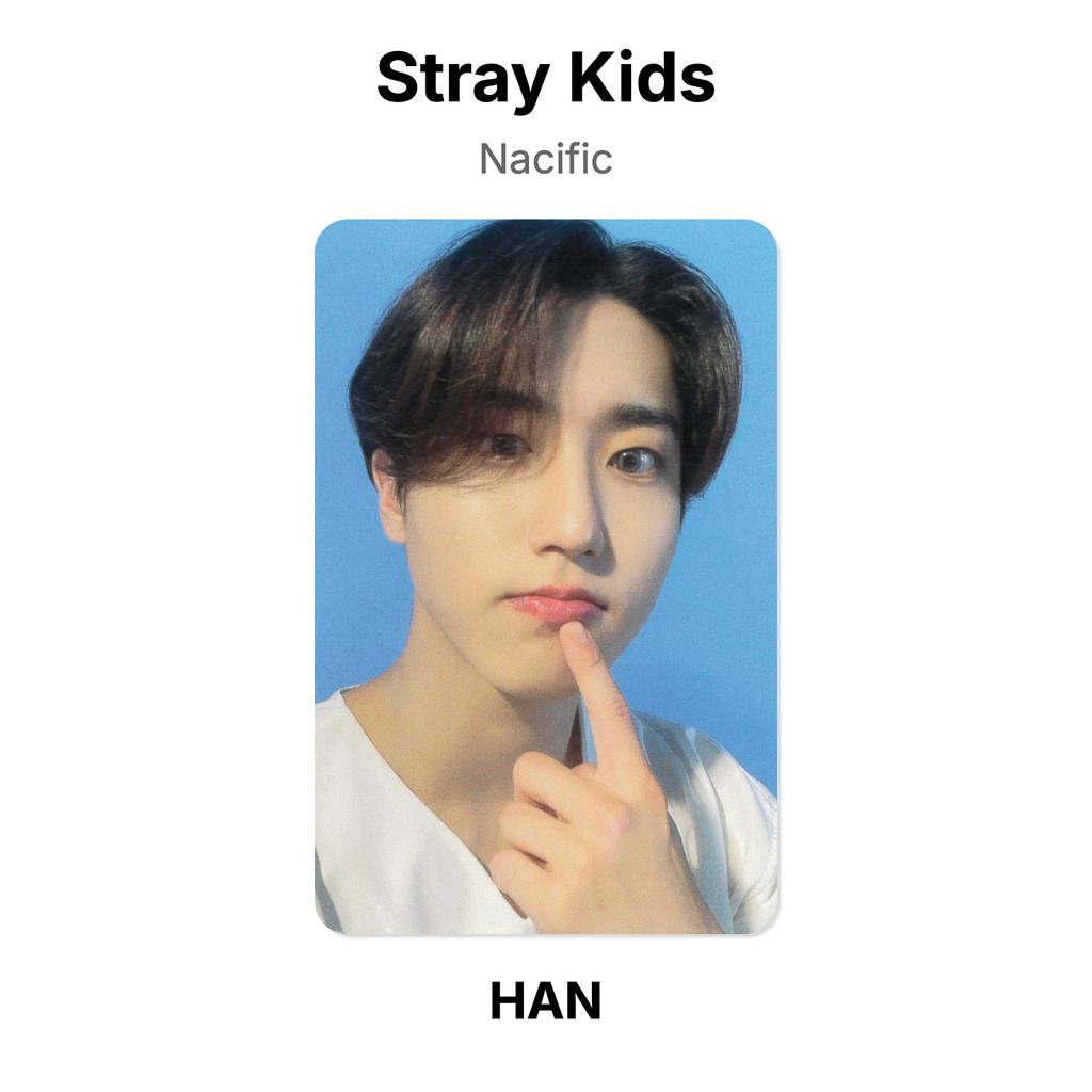 Stray Kids Официальная фотокарточка Nacific