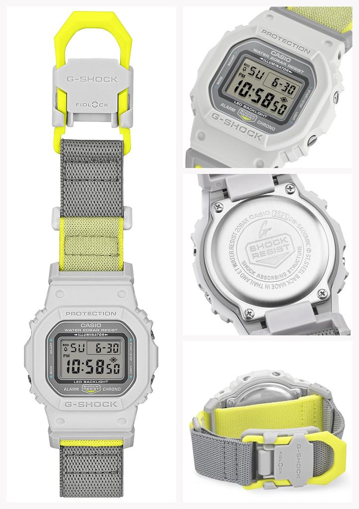 Часы Экологически чистые материалы Использованы Серый [Casio] G-Shock DW-5600MNC-7A8JF Мужские