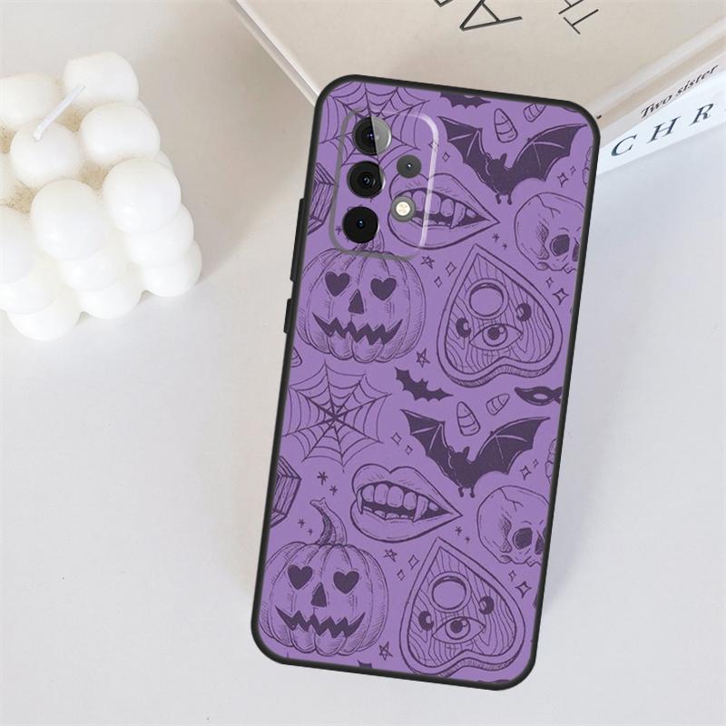 Готический Хэллоуин Для Samsung Galaxy A05 A06 A16 A26 A54 A34 A14 A22 A32 A52 A55 A35 A15 A53 A13 A36 A56 Чехол
