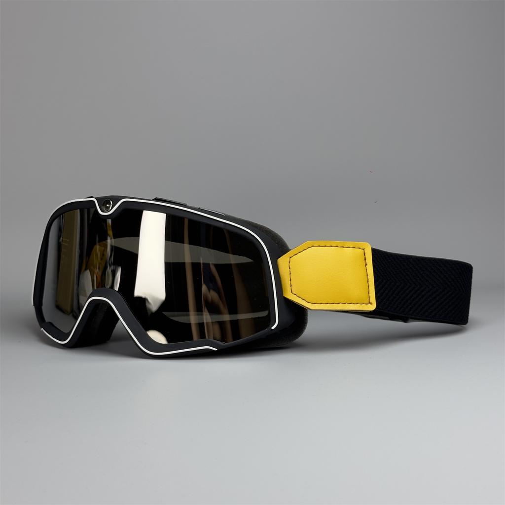 Ретро очки для езды на мотоцикле Cafe Racing Motorcycle MX ATV Classic Ветрозащитные очки Солнцезащитные очки для бездорожья Очки для катания на лыжах Уличные очки унисекс