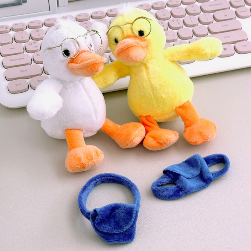[Schedule] Glasses Duck Doll Keychain (Random Delivery)