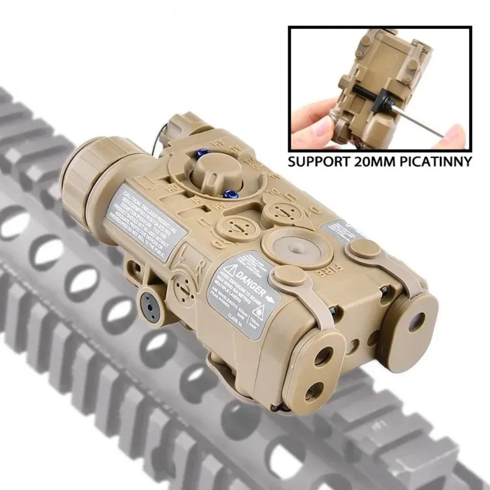 Tactics LED Flashlight L3 NGAL Airsoft Nylon Version Red Green Blue IR Pointer Hunting Weapon Scout Light Fit 20mm Rail