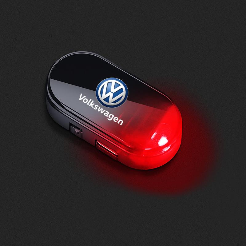 Для VOLKSWAGEN VW Солнечная беспроводная сигнальная лампа Автоаксессуары для Volkswagen Tiguan Vw Gti Touran Golf Polo Passat B5 B6 B7 T4 T5