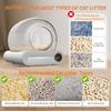 Tonepee fully automatic intelligent cat litter box self-cleaning Arenero Gato Gato 65L application controls pet cat toilet mat tray deodorizer