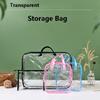 Прозрачная сумка для багажа, большая вместимость, органайзер для упаковки, компрессионные кубики для упаковки, всякая всячина