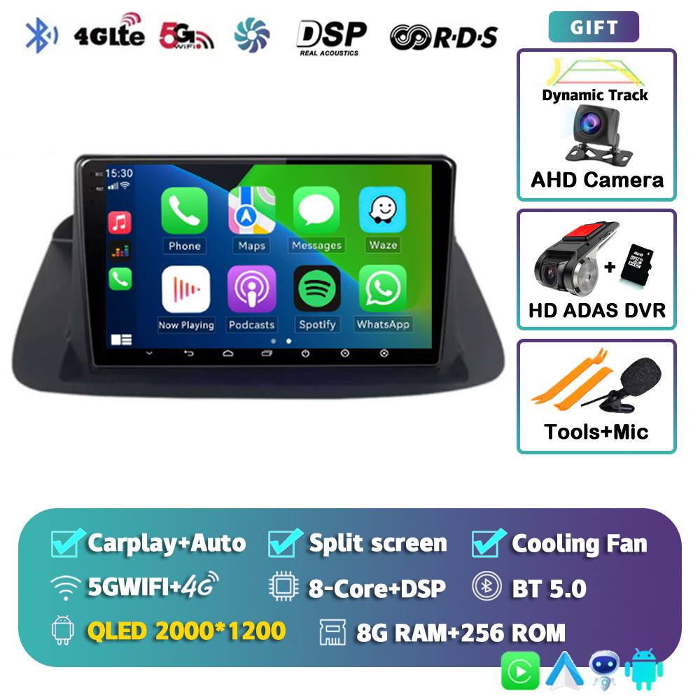 Android 14 Carplay Car Radio For Honda Accord 8 Spirior 2008-2013 GPS Multimedia Video Player Navigation GPS DSP WIFI+4G Stereo