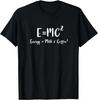 EMC2 Забавная Научная Кофе Энергия Молочный Кофе Подарок Футболка С Принтом Графические Футболки Графические Футболки Camisas Streetwear