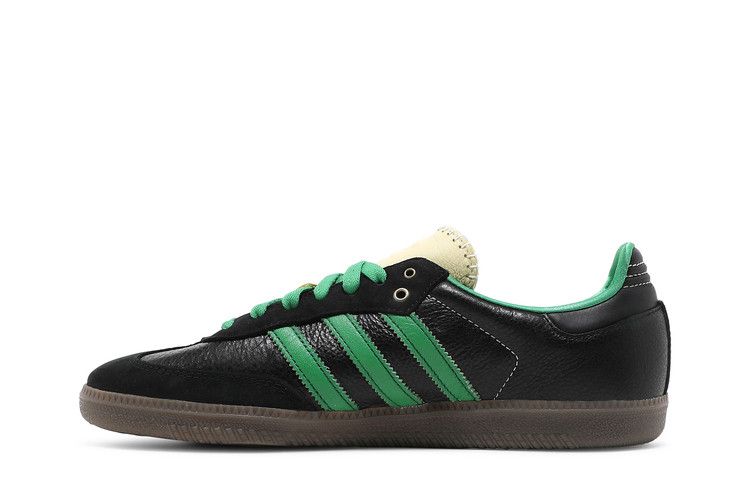 Мужские кроссовки adidas Samba Wales Bonner Черный Core Black/Кремовый Белый/Зеленый