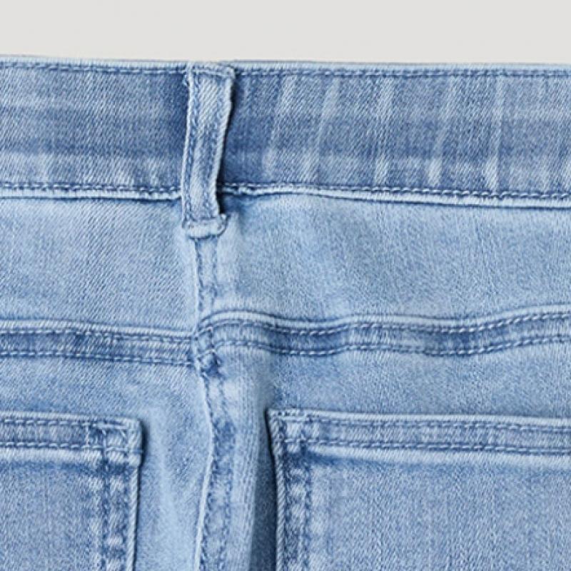 [shs Miss] Зауженные книзу джинсовые брюки с полосками Ssmlp22010 Ll