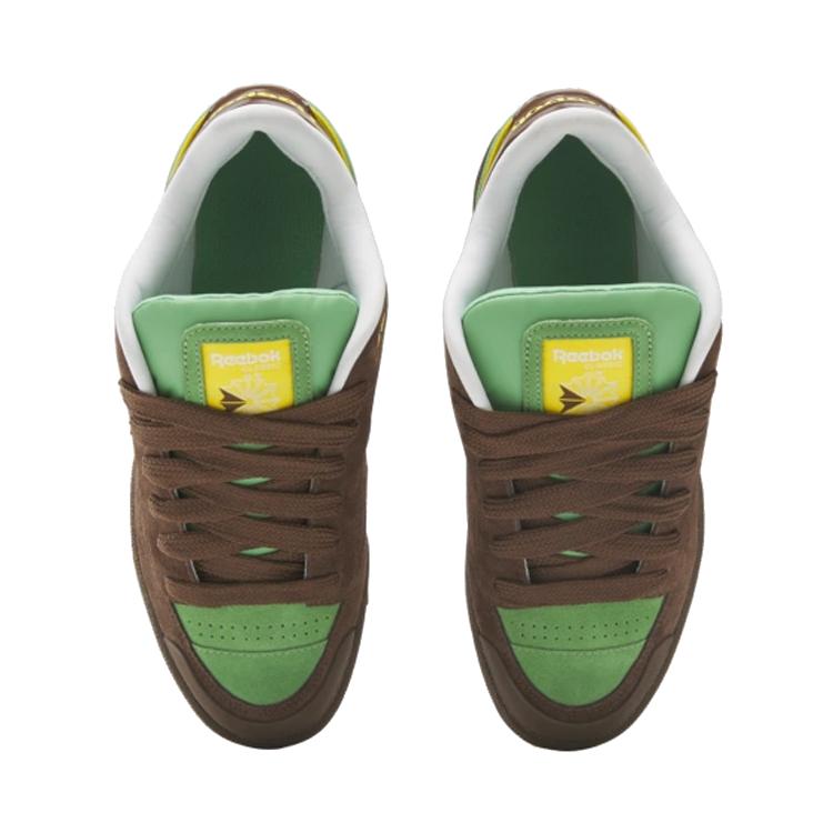 Reebok Пакет Club C Bulc Y2K — коричневые кроссовки унисекс губчато-зеленого цвета Always-Yellow 100074178