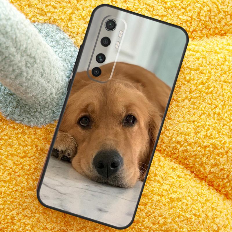 Golden Retriever Dog Case For POCO X3 X4 X5 F5 Pro M5s C40 F4 GT F3 Cover For Xiaomi 12T 11T Pro 12 13 Lite 12X