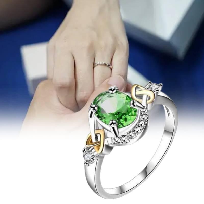 Потрясающее медное кольцо в стиле фруктов, инкрустированное цирконием, для мужчин и женщин с уникальным дизайном