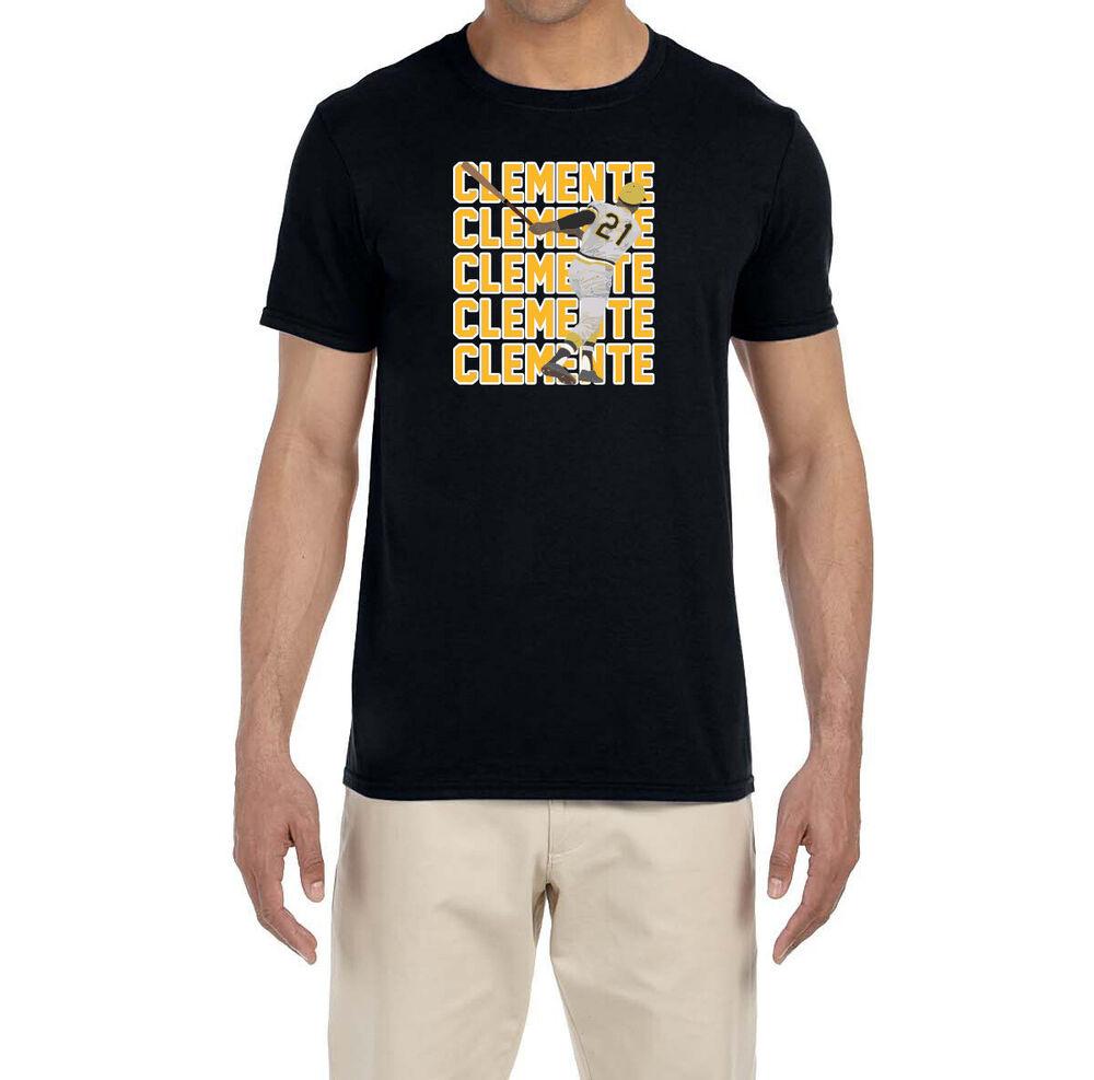 Футболка унисекс Pittsburgh Pirates Roberto Cle te Text Pic