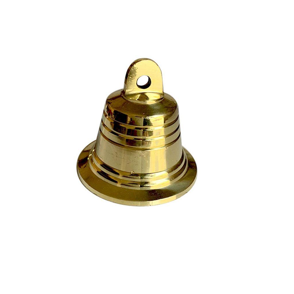 1 шт. Чистая медь подвесные колокольчики качественные утолщенные медные колокольчики колокольчики поделки колокольчики для подражания ветру колокольчик для пастбища