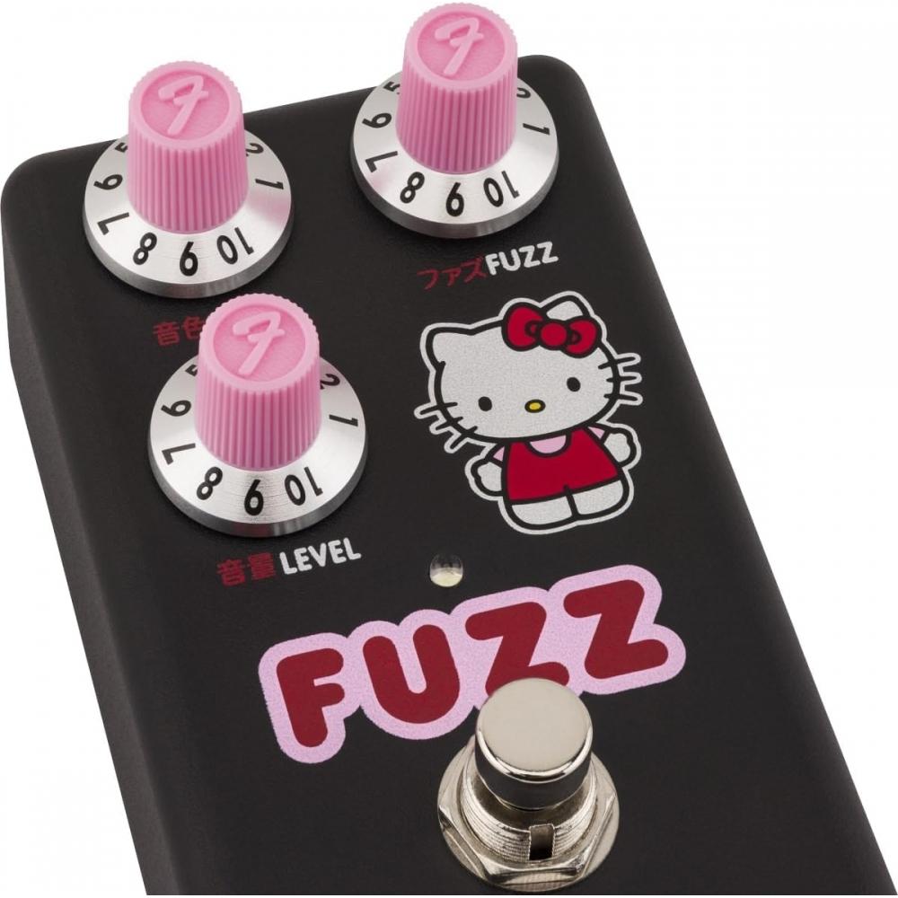 Fender Hello Kitty Black Fuzz Pedal Compact Effector [Fender X Hello Kitty Vol. 2] Fender