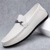 FashionVersatile Summer Men's Loafers Leisure Walk Driving Moccasins Slip On Male Casual Footwear Genuine Leather Male Outdoor Footwear