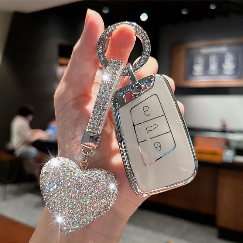 Чехол для ключа Volkswagen для Lavida, Sagitar, Tayron X, Golf, Lamando, Passat, Magotan, Tiguan L