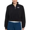 Nike Sweatshirts Women's Black Stand Collar Moderate Other (Unisex) Sweatshirts DM6074 010