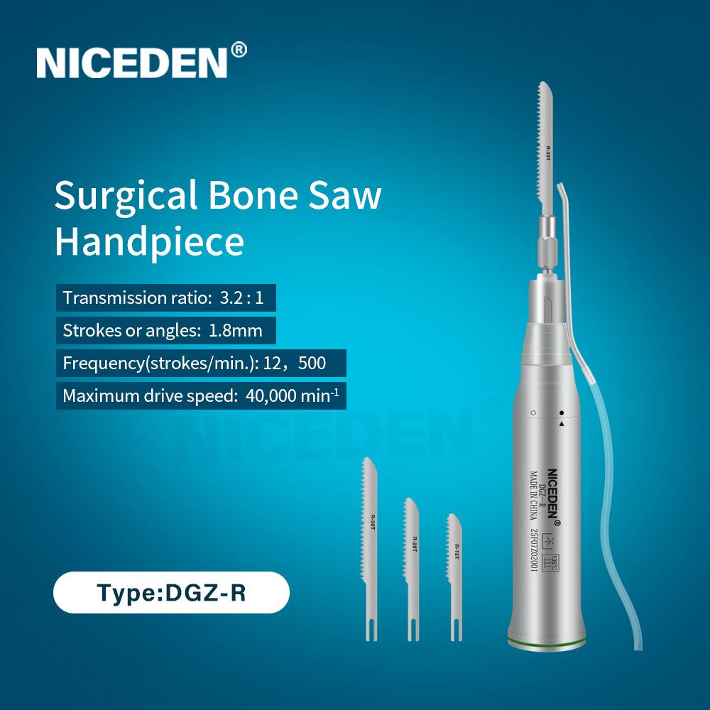 Oral Surgery Dental Surgical Saw Handpiece for Implantology Dental Reciprocating Saw Blade Bone Cutting Handpiece