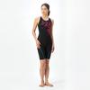 Fitness Swimsuit Splash Dot Loosen Kneeskin SFW12059 Magenta M [Speed] Women's