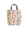 PEANUTS Snoopy PEANUTS X Ichizawa Shinzaburo Hanpu Vertical Tote Bag Pattern