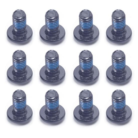 12 шт. M5x9 велосипедный болт дискового тормоза сверхмощный цветной металл T25 горный велосипедный ротор дискового тормоза винт Запчасти для велосипеда сменные аксессуары