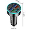 Мощный USB-адаптер Высокоскоростная зарядка Автомобильное зарядное устройство 66 Вт USB-зарядка для телефона С несколькими портами Запасные части для интерьера автомобиля