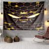 Bumblebee And Sunflower Tapestry Room Decoration Wall Hanging for Living Room Bedroom, dormitory, Birthday and Christmas gifts