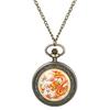 JEWELRYWE Карманные часы Дракон унисекс ожерелье кулон детские подарочные часы бронзового цвета