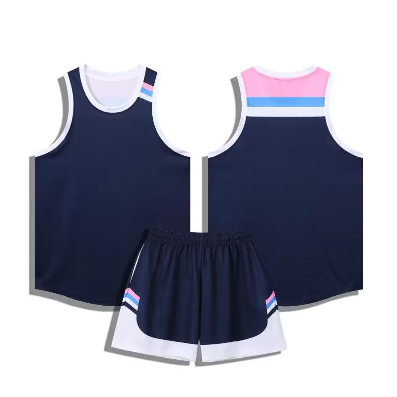 Комплект баскетбольной формы нового стиля: Индивидуальные тренировочные джерси для мужчин и женщин