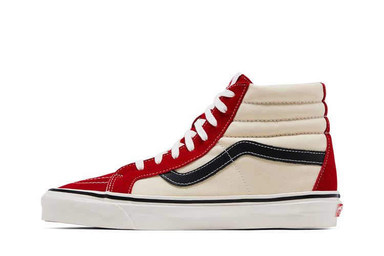 Men's Sneakers Vans Sk8-Hi 38 DX 'Anaheim Factory - White Red'