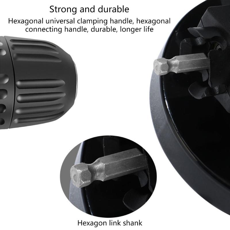 Преобразователи электрических дрелей, адаптер для угловых шлифовальных машин с ручкой для различных проектов DIY, режущий диск 100-115 мм