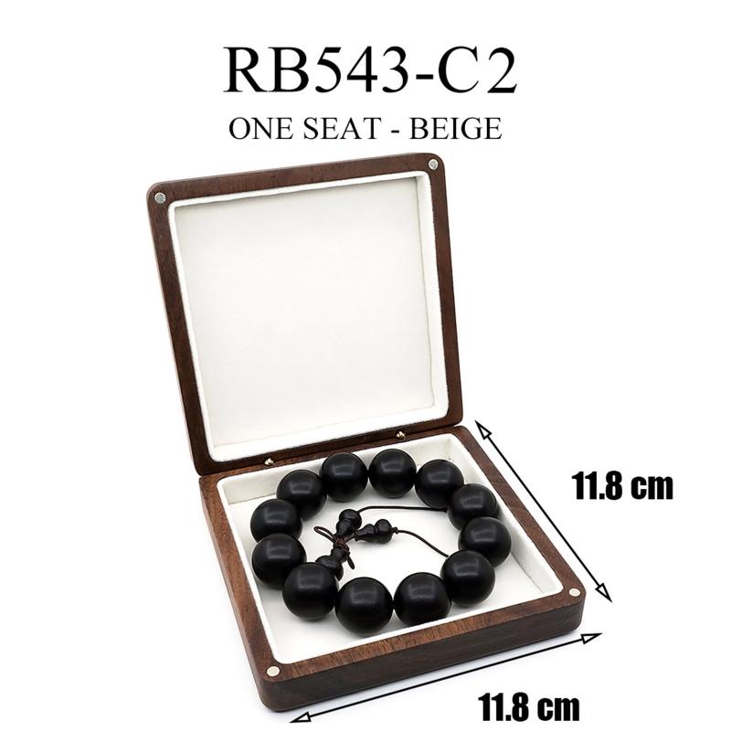 Wood Jewelry Box Organizer Keepsake Storage Collection Art Treasure Memory Box for Ring Bracelet Watch Necklace Earring
