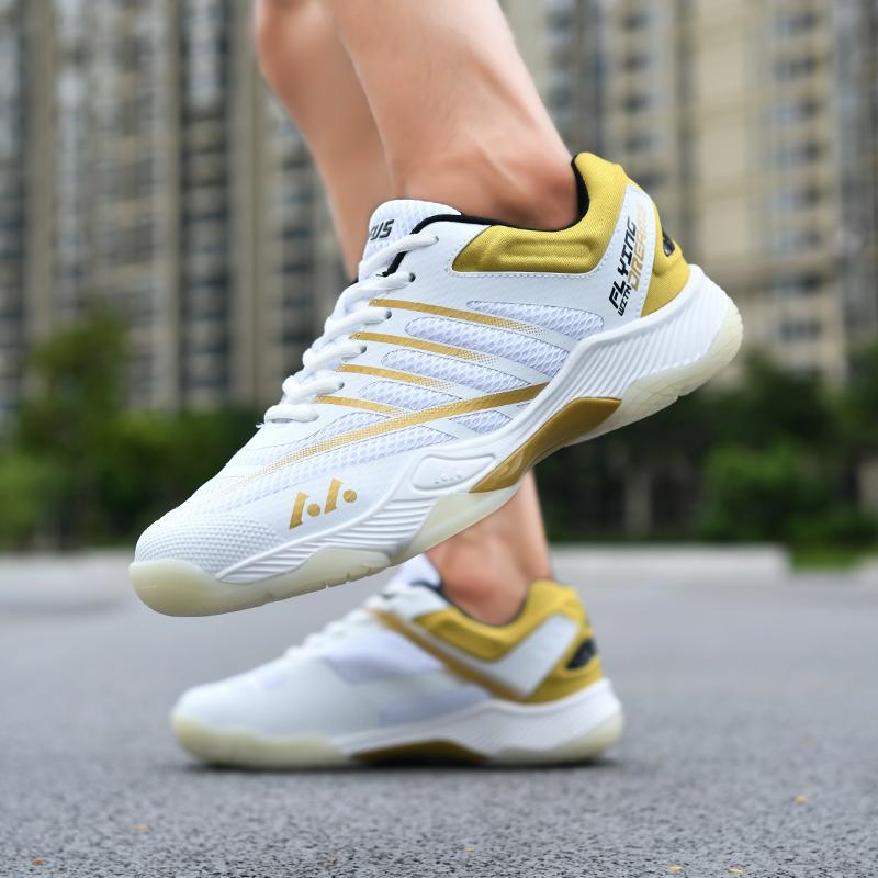 New Men's And Women's Tennis Shoes Non Slip Breathable Wear-resistant Badminton Training Shoes Table Tennis Shoes